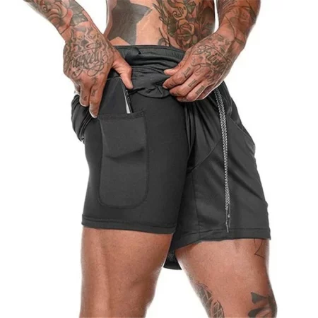 Men’s Sports Shorts 2 In 1